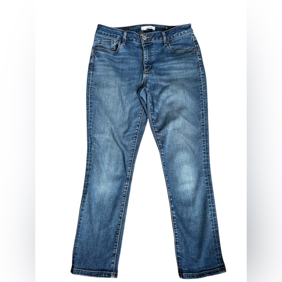 Loft Made and Love Curvy Skinny Croped Jeans size 6/28 - Picture 2 of 9